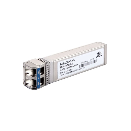 Moxa Sfp+ Module W/ 1 10Gbase-SrPort For 33M/82M/300M/400M SFP-10GSRLC-T